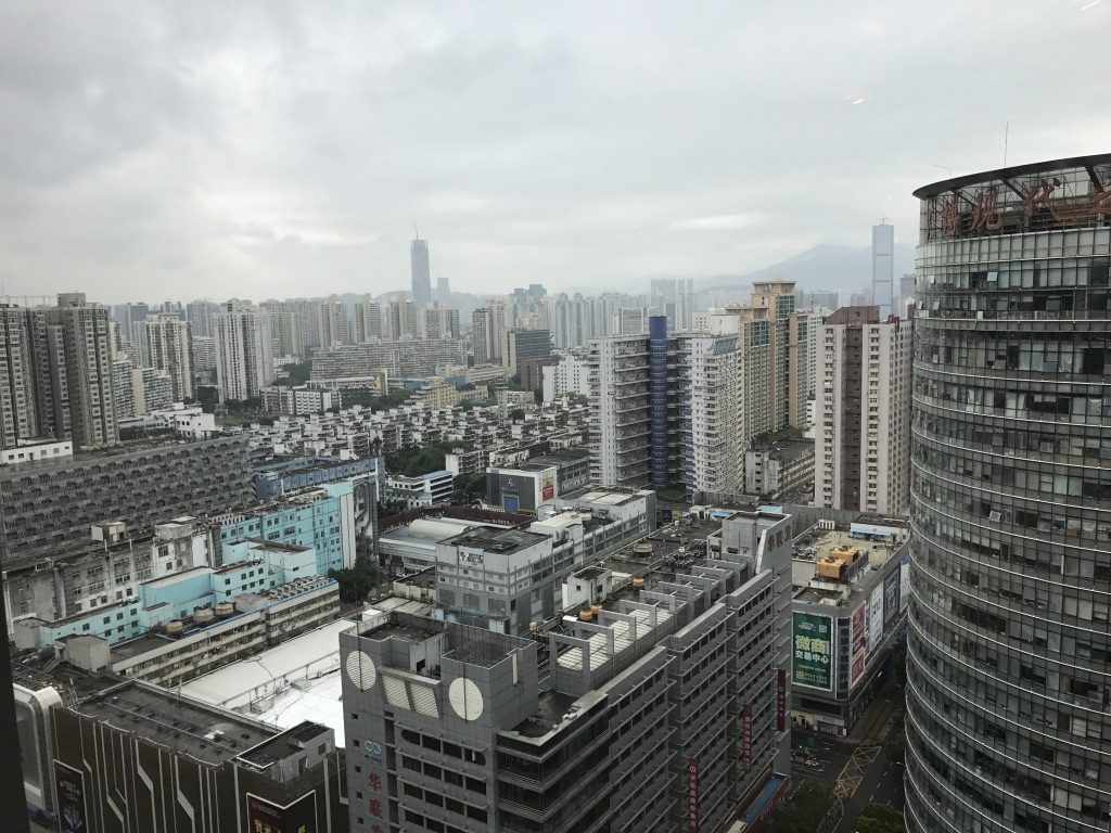 中国現地の都市風景