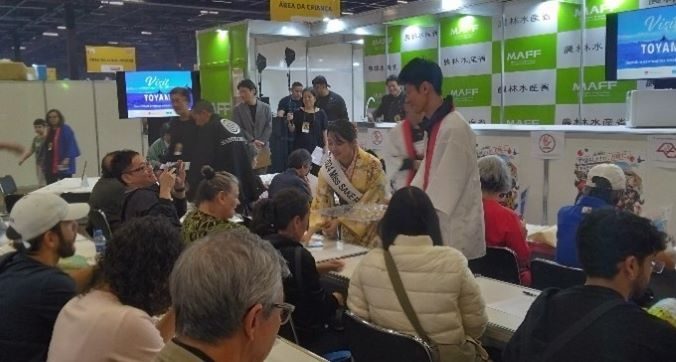 農林水産省ブースの賑わい