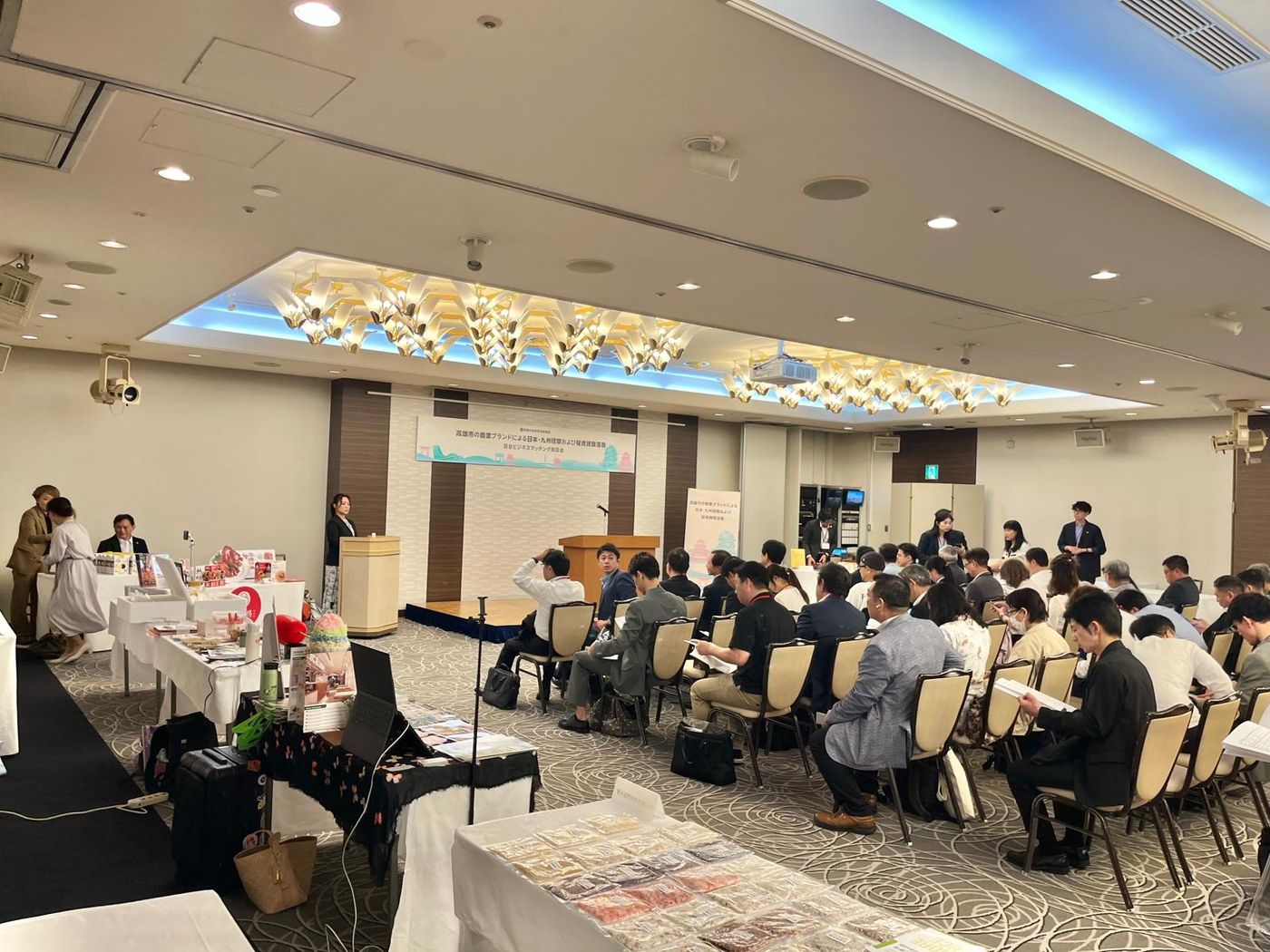 台湾ブランドのブース展示